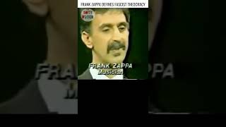 Frank Zappa defines Fascist Theocracy in 1986 on Crossfire