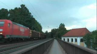 preview picture of video '185 255 mit Güterzug bei Mariaort'