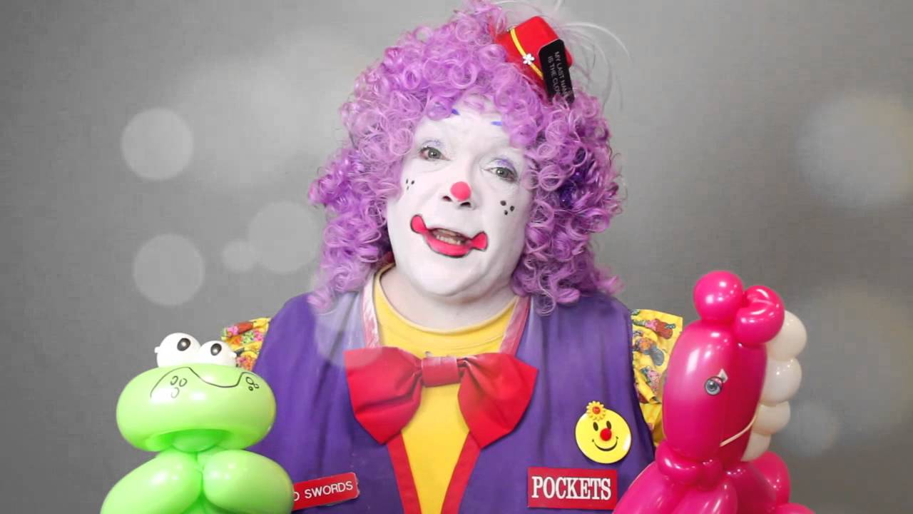 Promotional video thumbnail 1 for Pockets The Clown