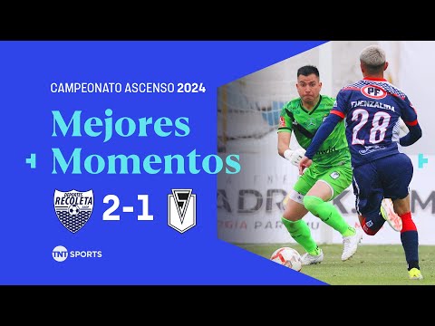 Deportes Recoleta 2-1 Santiago Morning | Liguilla Campeonato Ascenso 2024 - Cuartos de Final VUELTA
