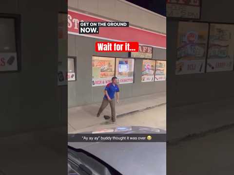 Man Attacks Cop and Gets Tased😳 #shortvideo #shorts