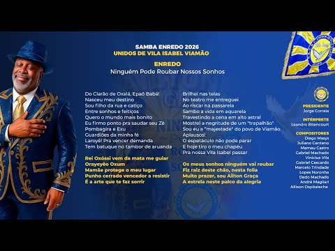 Samba Enredo | Unidos de Vila Isabel 2026