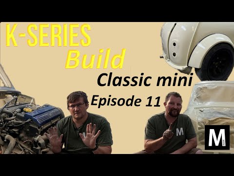 Rover K-Series Classic Mini build Ep11 refit time after paint