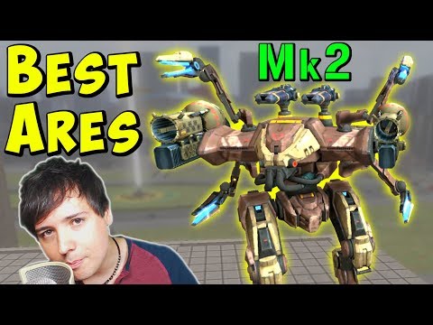 War Robots Top #1 Best Robot - ARES Taran & Halo OP Setup WR Gameplay Mk2