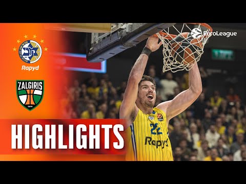 Scoreboard COULDN’T Keep Up | Maccabi - Zalgiris | R22 BASKETBALL HIGHLIGHTS 2025-26