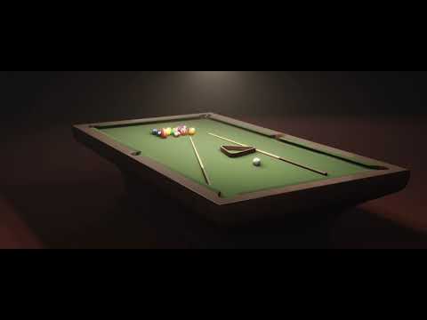 Blender 2.8 Eevee Asset - The Billiard Collection
