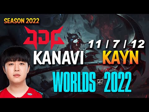 JDG Kanavi KAYN vs BEL'VETH Jungle - NA Ranked - WORLDS 2022