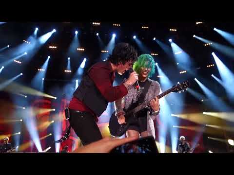 I got to play on stage with Green Day