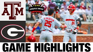 #1 Texas A&M vs Georgia Highlights [GAME 3] | NCAA Baseball Highlights | 2024 College Baseball