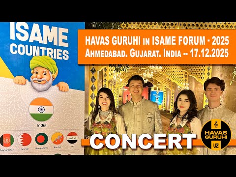 CONCERT HAVAS GURUHI in ISAME FORUM - 2025. Ahmedabad. Gujarat. India - 17.12.2025