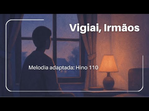 Hino 110 CCB 🎧 Vigiai, Irmãos ~ Versão Lo-fi para Paz e Reflexão [instrumental / ローファイ]