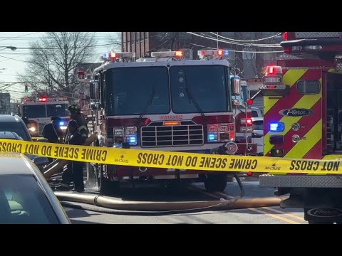NJ Paterson Two–Alarm Fire Investigation Continues