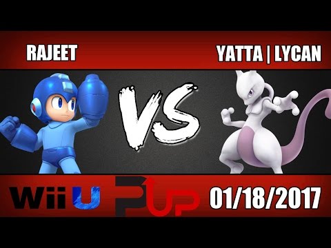 Rajeet (Megaman) vs Yatta | Lycan (Mewtwo) - Wii U Winners Round 3 - SOS
