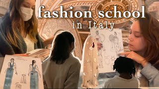 a week of fashion school in italy | vlog