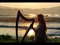 Inisheer - Irish ballad - Celtic harp & low whistle