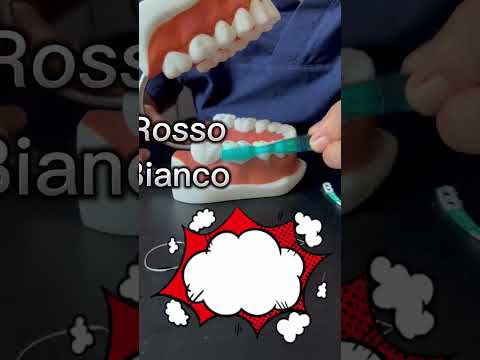 igiene dentale come lavare i denti con lo spazzolino manuale