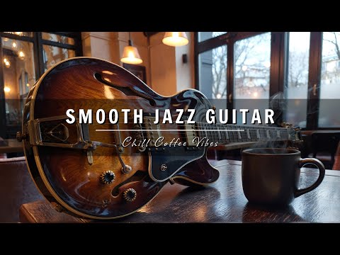 Smooth Jazz Guitar Music - Cool Cafe Vibes • Relaxing Guitar Music for Cafe, Study & Work