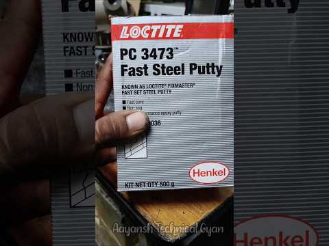 Fast Set Steel Putty