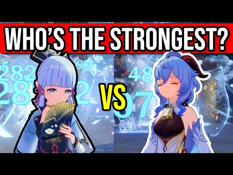 DPS SHOWDOWN! Ayaka vs Ganyu! Who's the TOP 5★ CRYO DPS?! Genshin Impact