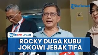 Rocky Tertawa saat Penelitian Dinilai Pencemaran Nama Baik, Duga Kubu Jokowi Jebak Tifa soal Ijazah