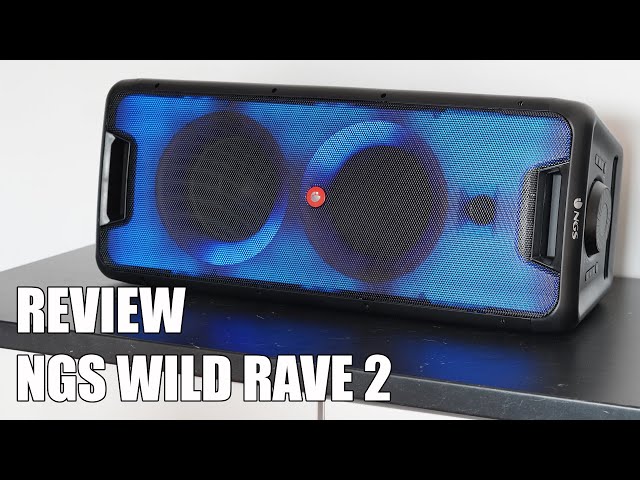 Vídeo relacionado con NGS Wild Space 2 - Altavoz Portátil, Compatible con Tecnología Bluetooth, True Wireless Stereo, Subwoofer + Doble Tweeter, Micro SD/USB/AUX IN, Ruedas, Color Negro