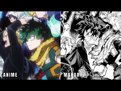 Anime VS Manga - My Hero Academia Season 7 Episode 5
