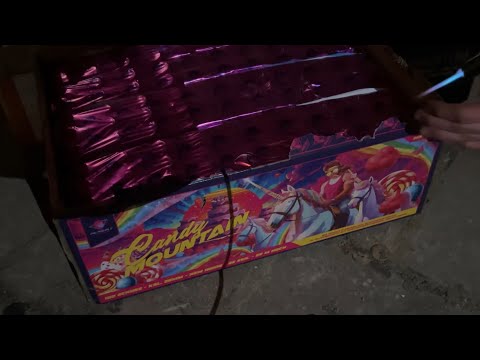 Albert Feuerwerk - Candy Mountain - 100 shots 25mm