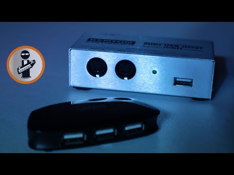 Crazy Midi USB to Midi USB Hack!