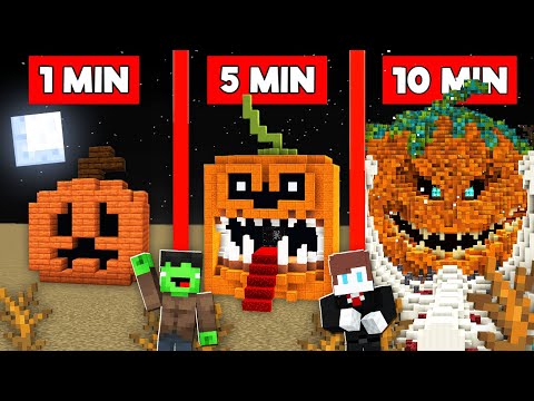Ultimate Halloween House Battle - Noob vs Pro in Minecraft