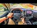 2017 Toyota Land Cruiser 200 4 5 AT POV TEST DRIVE