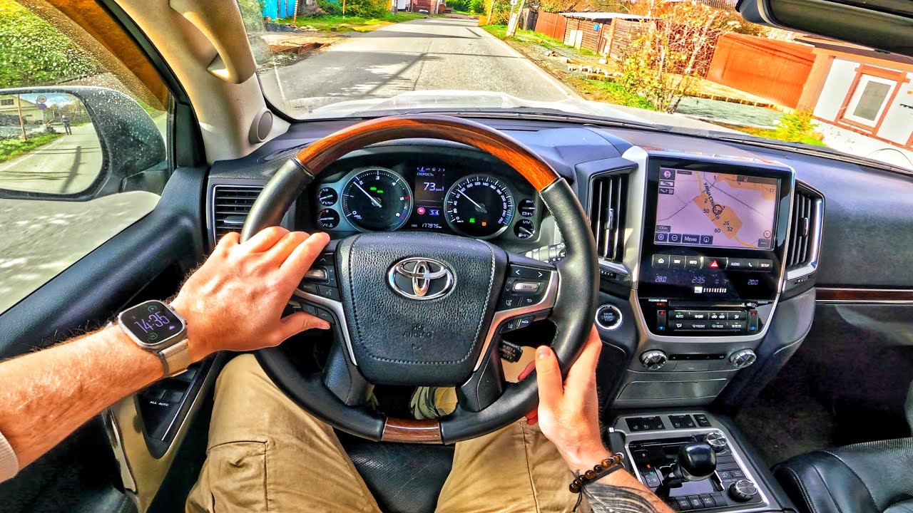 2017 Toyota Land Cruiser 200 4.5 AT - POV TEST DRIVE