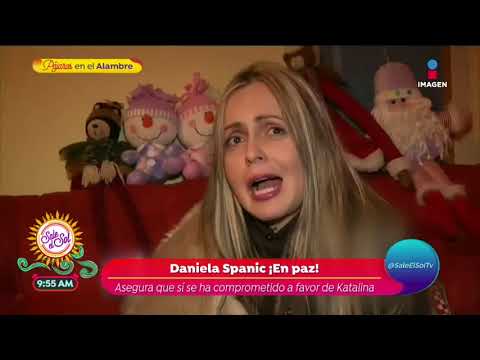 ¡Dani Spanic nos dice si habrá reconciliación son el papá de su hijo! | Sale el Sol