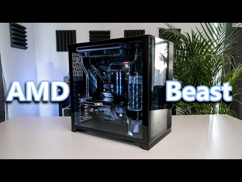 AWESOME all AMD Hardline water cooled build (personal rig update)