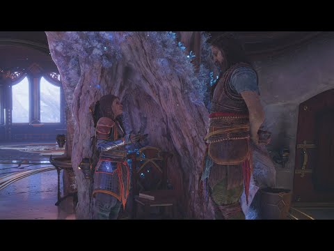 Fake Tyr (Odin) Calls Freya "Frigg" On Purpose & Giving Condolence For Baldur - God of War: Ragnarök