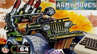 ARMY MOVES – Commodore 64 (1987) | Dinamic's Explosive Scrolling Shooter