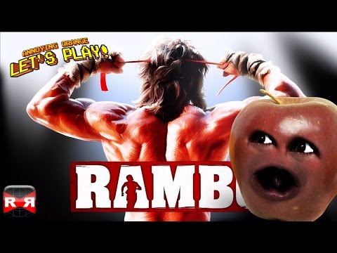 Midget Apple plays RAMBO: Breaking Necks! | Annoying Orange Gaming