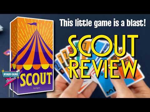 Scout - Board Game Review - What a blast!
