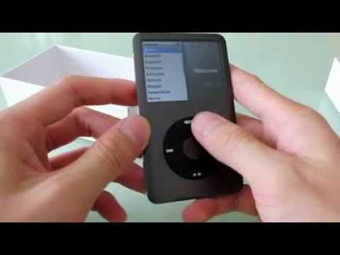 apple ipod classic 7th gen 160gb black