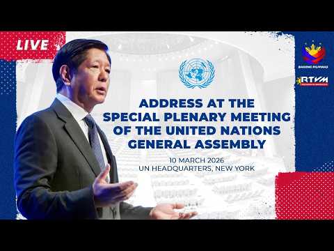 Address at the Special Plenary Meeting of the United Nations General Assembly