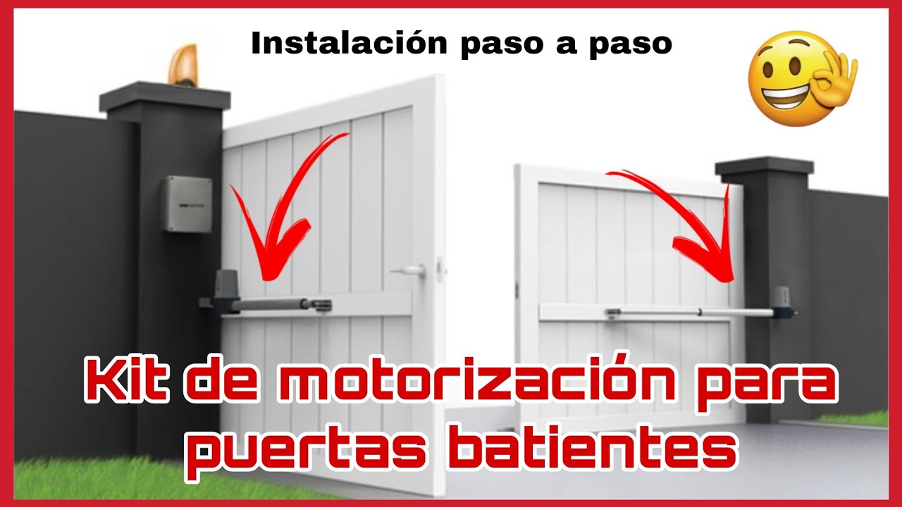 CÓMO INSTALAR UN KIT DE MOTORIZACIÓN PARA PUERTAS DE GARAJE