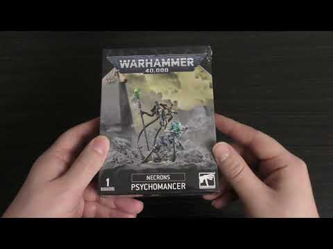 Necrons - Psychomancer - Unboxing (WH40K)