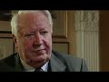 Prime Minister Edward Heath leaves 10 Downing Street and looses Car