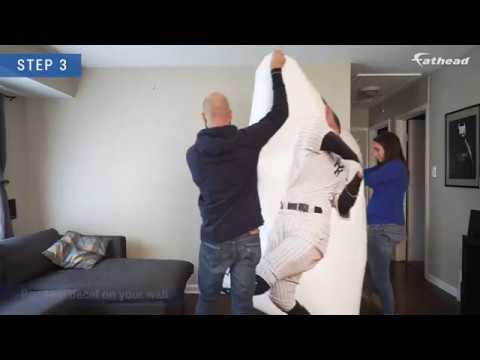 How to Install a Fathead Wall Decal