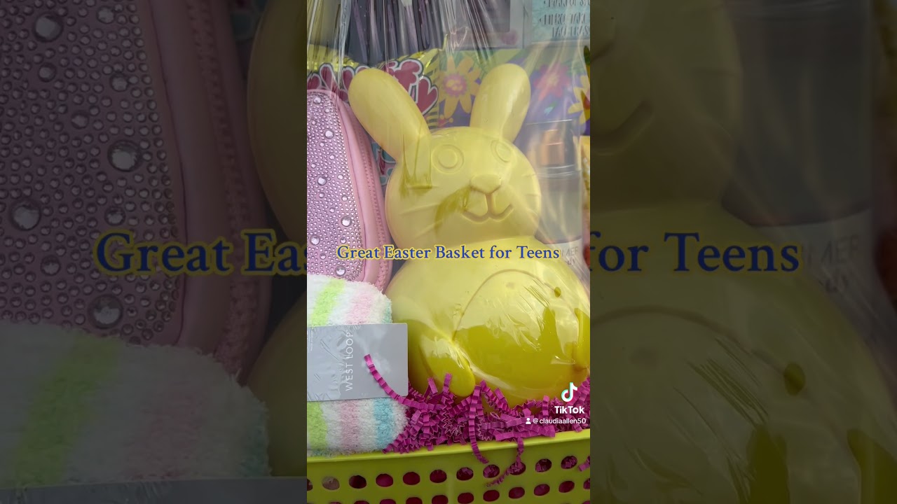 Teen Easter Basket ideas #viral #popular #original#teenagergiftideas