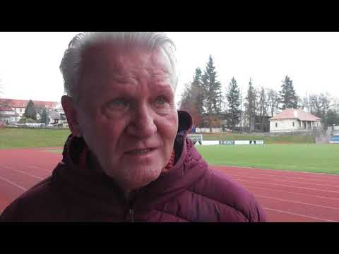 Trenér Jaromír Mysliveček SK Rapid Plzeň a bývalý hráč Jiskry Domažlice