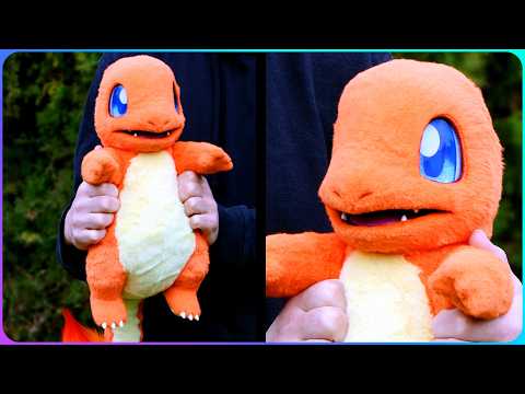 I made a fuzzy Charmander! | Pokémon Art Doll