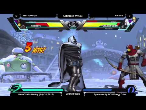 srkUW|Darryn vs Rattana - Grand Finals - UMvC3 - Thursdays @ GameClucks #19