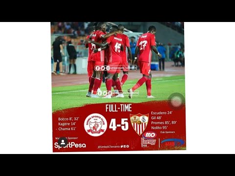 Simba vs Sevilla FC(4-5) goal highlights