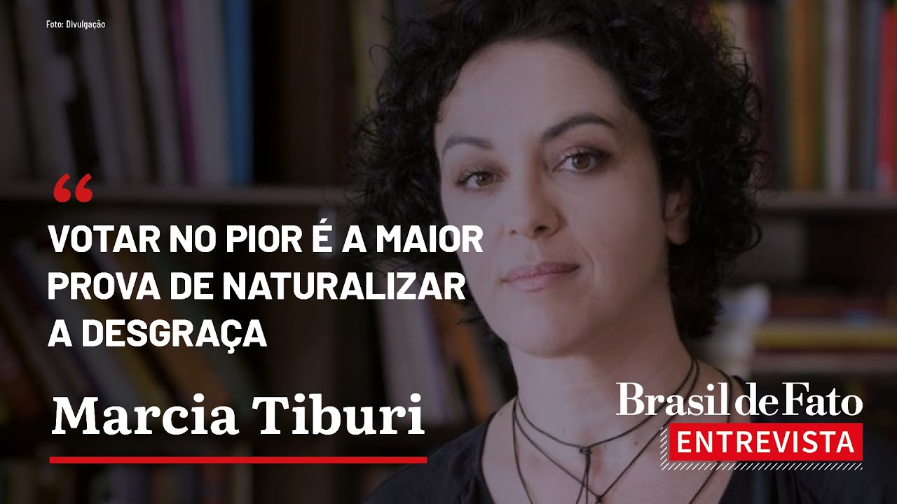 “Votar no pior é a maior prova de naturalizar a desgraça” | Marcia Tiburi no BDF Entrevista