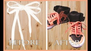 👟 How To Dye Shoe Laces (DIY) [Easy Tutorial]  👟